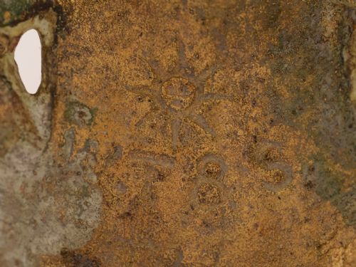 Pair of Victorian Brass Candlesticks in Tudor Style Circa 1890