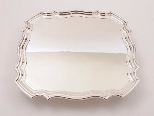 Art Deco Silver Plated Salver/Tray Circa 1930