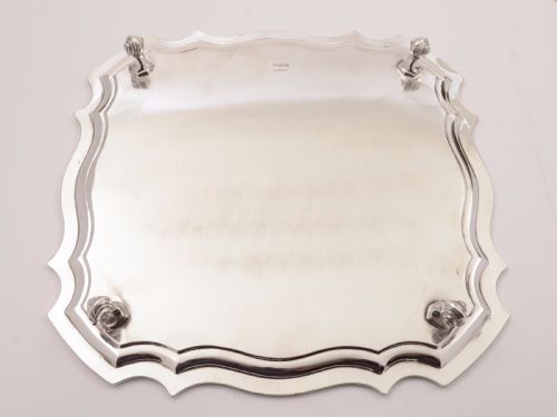 Art Deco Silver Plated Salver/Tray Circa 1930