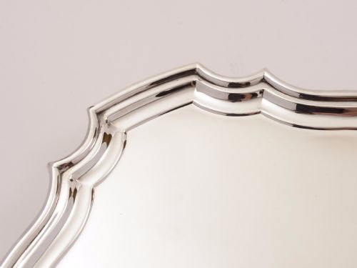 Art Deco Silver Plated Salver/Tray Circa 1930