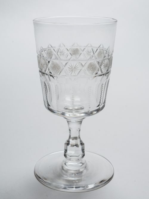 Set of 6 Edwardian Wine Glasses Circa 1905