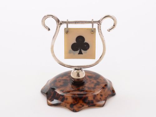 Silver Plated Trump Marker Circa 1920