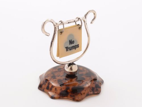 Silver Plated Trump Marker Circa 1920