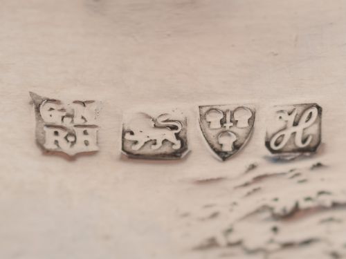 Edwardian Silver Tea Caddy Chester 1908