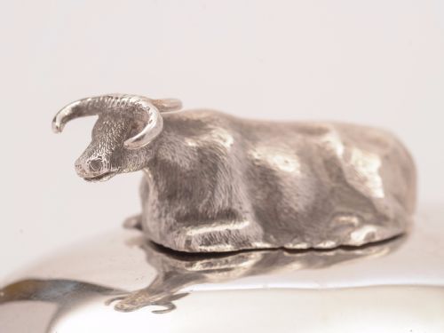 Victorian Silver Plated Butter Dish Circa 1890