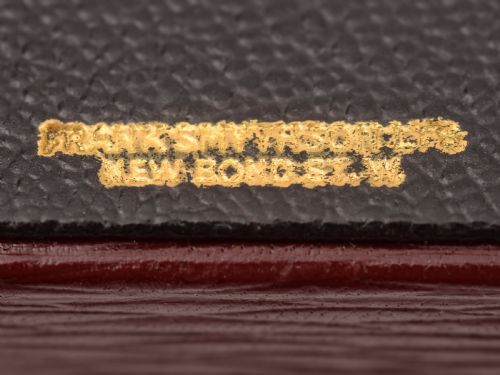 Edwardian Leatherette In-Tray Circa 1905