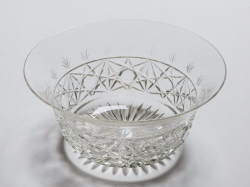 Edwardian Set of 12 Cut Glass Finger Bowls Circa 1905