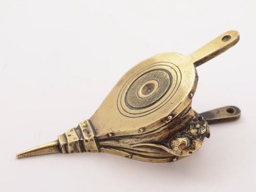 Novelty Brass Fireside Match Striker Circa 1890