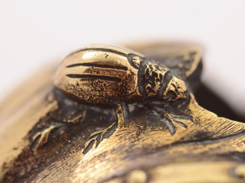 Novelty Brass Fireside Match Striker Circa 1890