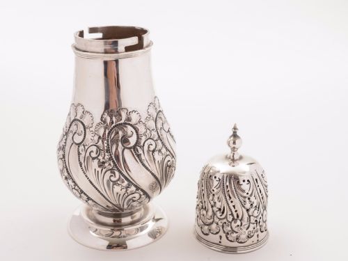 Silver Sugar Shaker Sheffield 1900