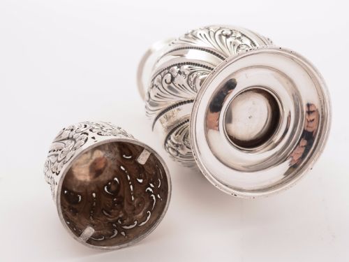 Silver Sugar Shaker Sheffield 1900