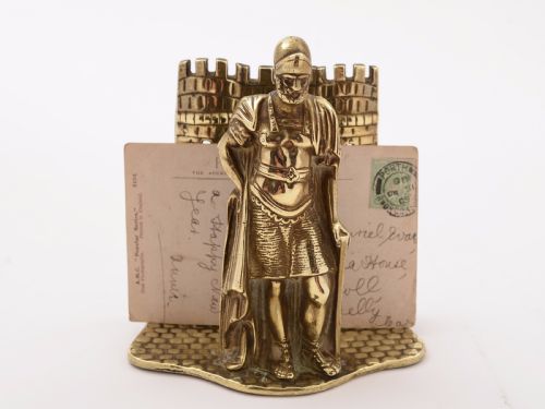 Victorian Brass Letter Rack Circa 1890