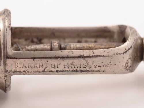 French Plated Steel Corkscrew Circa 1880