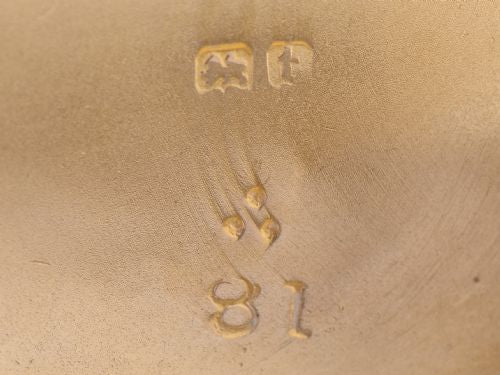 George V Silver Pill Box Birmingham 1918