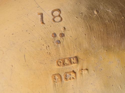 George V Silver Pill Box Birmingham 1918