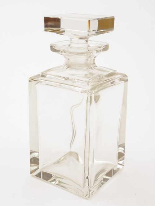 Art Deco Cut Glass Decanter Circa 1930