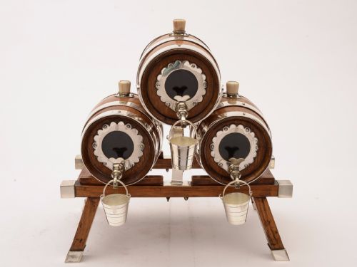 Victorian 3 Barrel Spirit Dispenser Circa 1880