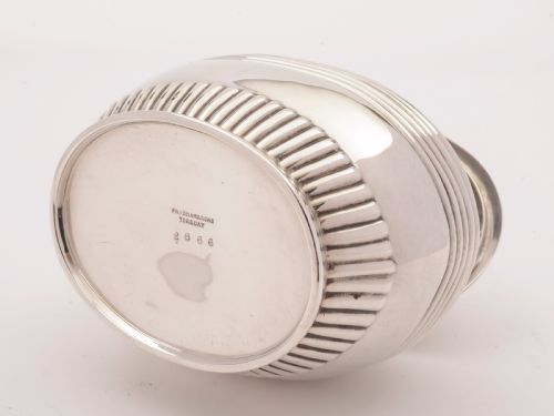 George V Silver Tea Caddy Sheffield 1919
