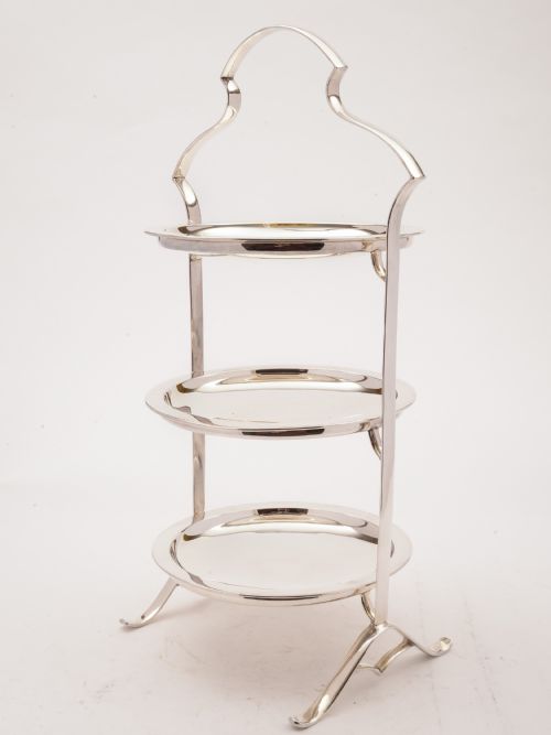 Art Deco Three Tier Cake Stand Circa 1930