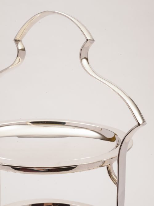 Art Deco Three Tier Cake Stand Circa 1930