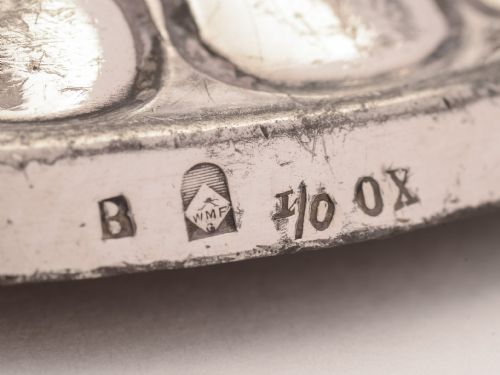 Pair of WMF Pewter Candlesticks Circa 1900