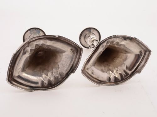 Pair of WMF Pewter Candlesticks Circa 1900