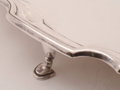 Art Deco Silver Plated Salver Circa 1930