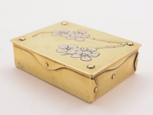 German Arts & crafts Stamp Box Circa 1900