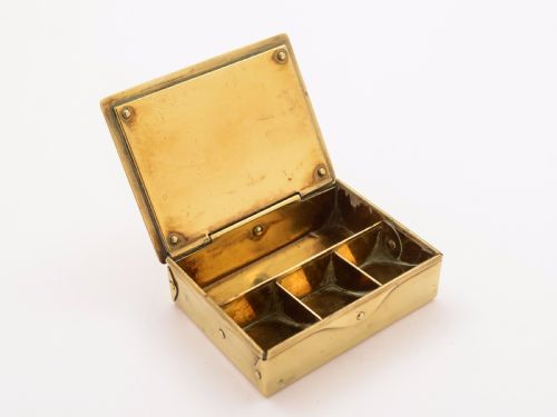 German Arts & crafts Stamp Box Circa 1900