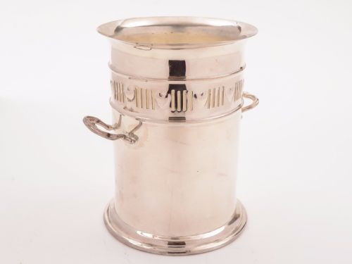 Edwardian Silver Plated Soda Syphon Holder Circa 1905