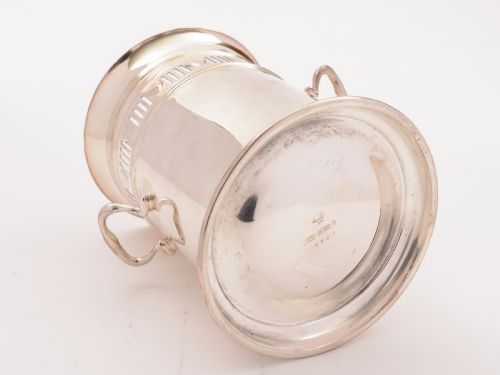 Edwardian Silver Plated Soda Syphon Holder Circa 1905