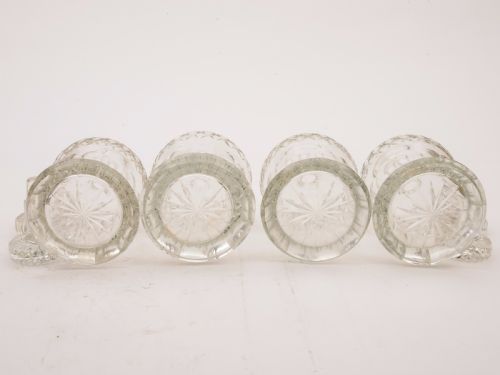 Set of 4 Art Deco Decanters Circa 1930