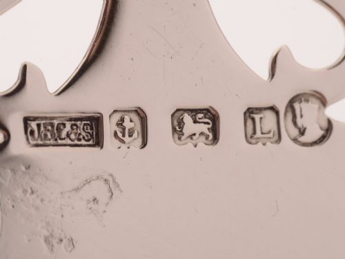 Solid Silver Tazza Birmingham 1935