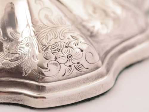 Pair of Victorian Silver Plated Candlesticks Circa 1870