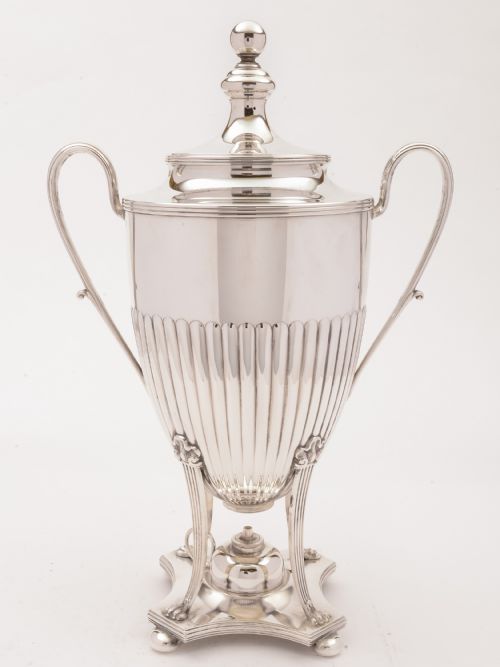 German WMF Silver Plated Tea Urn Circa 1900
