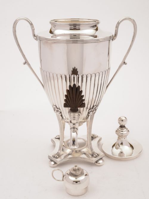 German WMF Silver Plated Tea Urn Circa 1900