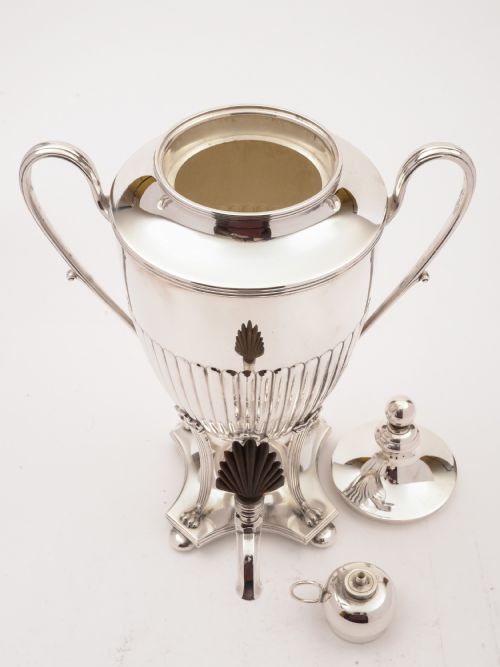 German WMF Silver Plated Tea Urn Circa 1900