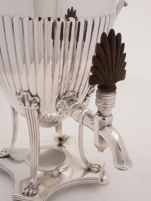 German WMF Silver Plated Tea Urn Circa 1900