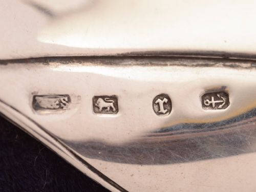 Victorian Silver Shoe-Shaped Pin Cushion Birmingham 1891