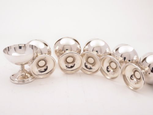 Set of 6 Cunard Steamship Co Ltd Dessert Dishes Circa 1920