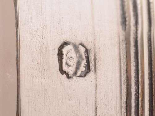 French Silver-Topped Liqueur Decanter Circa 1900