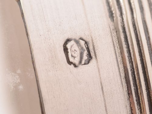 French Silver-Topped Liqueur Decanter Circa 1900