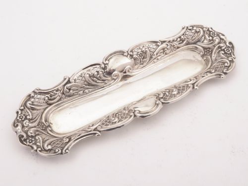 Silver Pen Tray Birmingham 1901