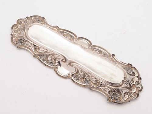 Silver Pen Tray Birmingham 1901