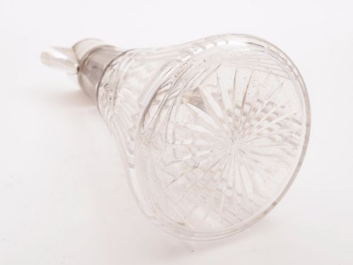 Art Deco Silver Topped Claret Jug Sheffield 1939