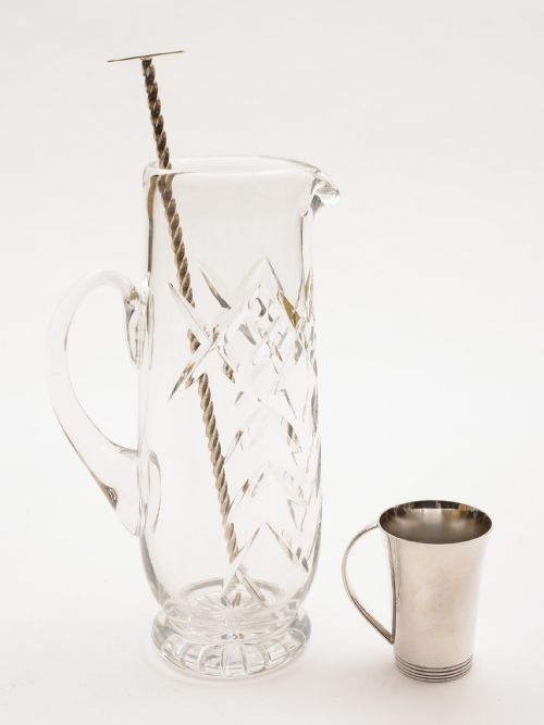 Art Deco Cocktail Mixing Jug Circa 1930
