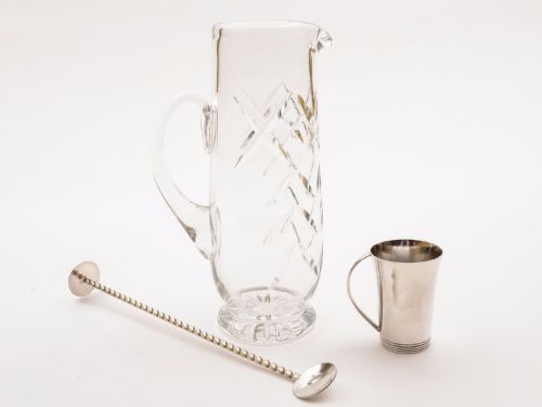 Art Deco Cocktail Mixing Jug Circa 1930
