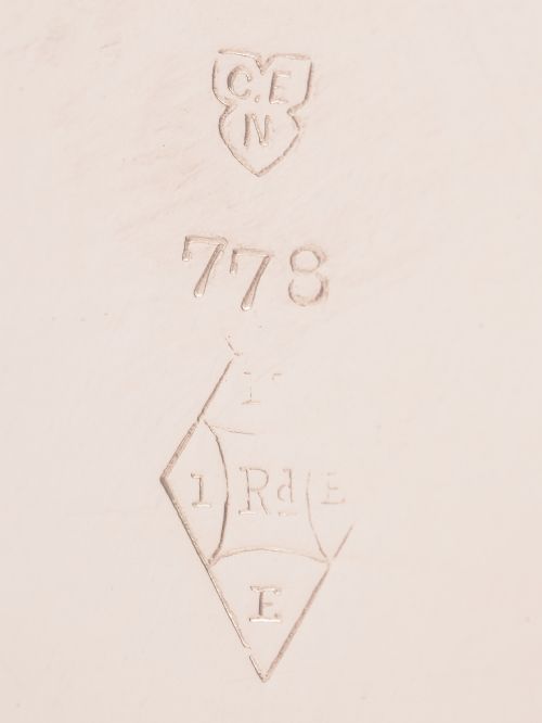 Victorian Silver Plated Toast Rack May 1881