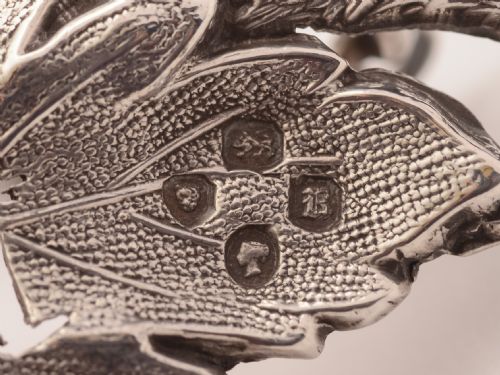 Victorian Silver Rum Decanter Label London 1837