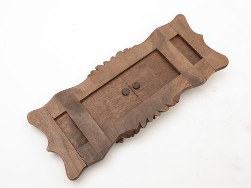 Black Forest Carved Book Rack Circa 1900